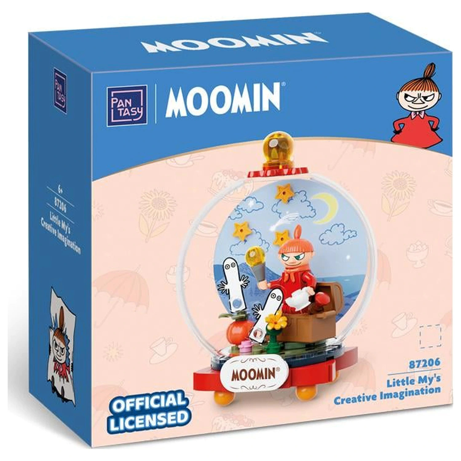 Moomin Little My's Creative Imagination Building block 83 pcs product photo