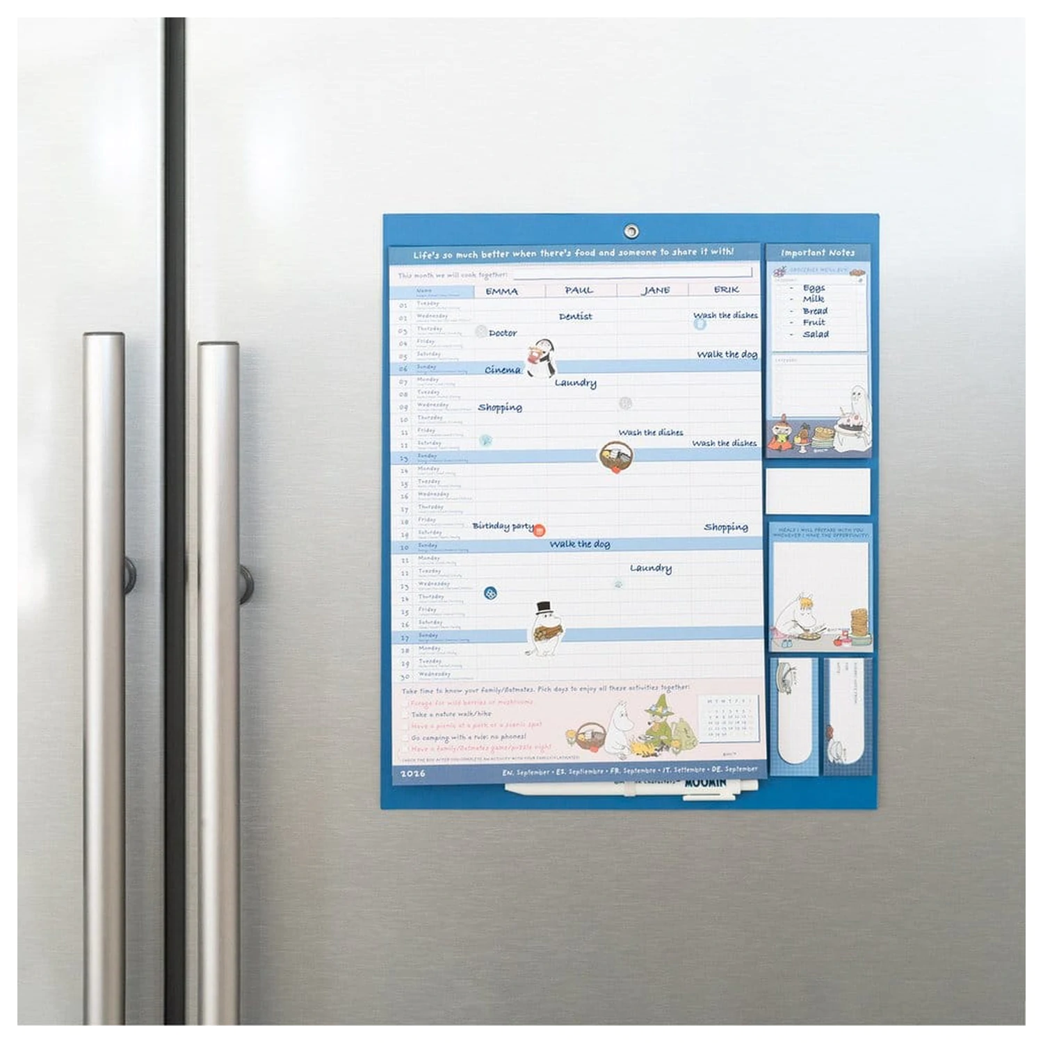 Moomin Magnetic Planner 2026/27 30 x 35 cm product photo