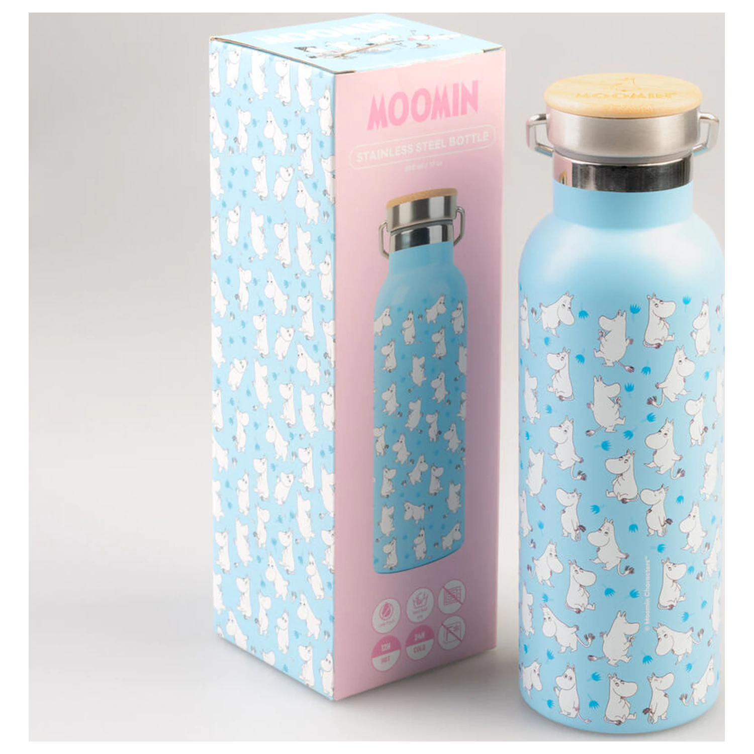 Moomin Stainless steel bottle 500ml product photo