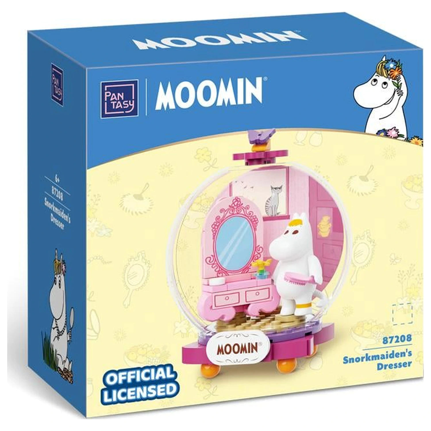 Moomin Snorkmaiden's Dresser Building block 84 pcs product photo