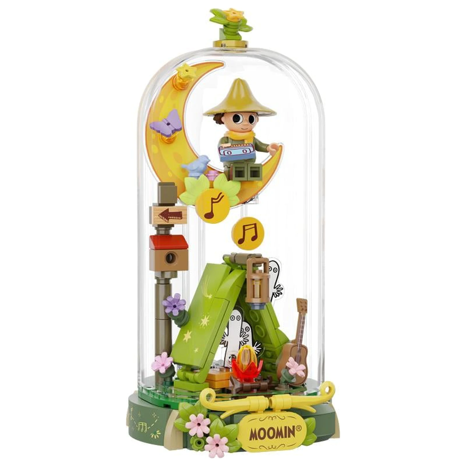 Moomin Snufkin's Concert Building block 225 pcs product photo