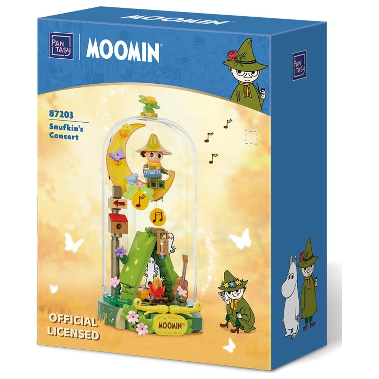 Moomin Snufkin's Concert Building block 225 pcs product photo