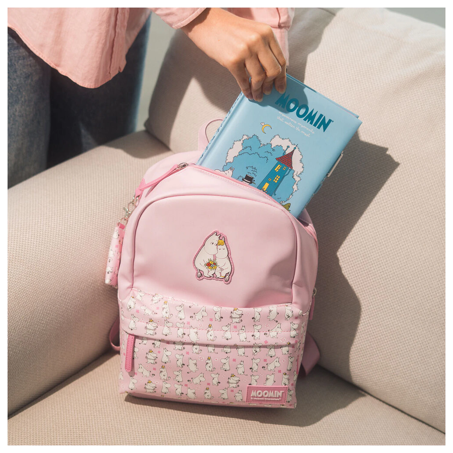 Moomin backpack product photo