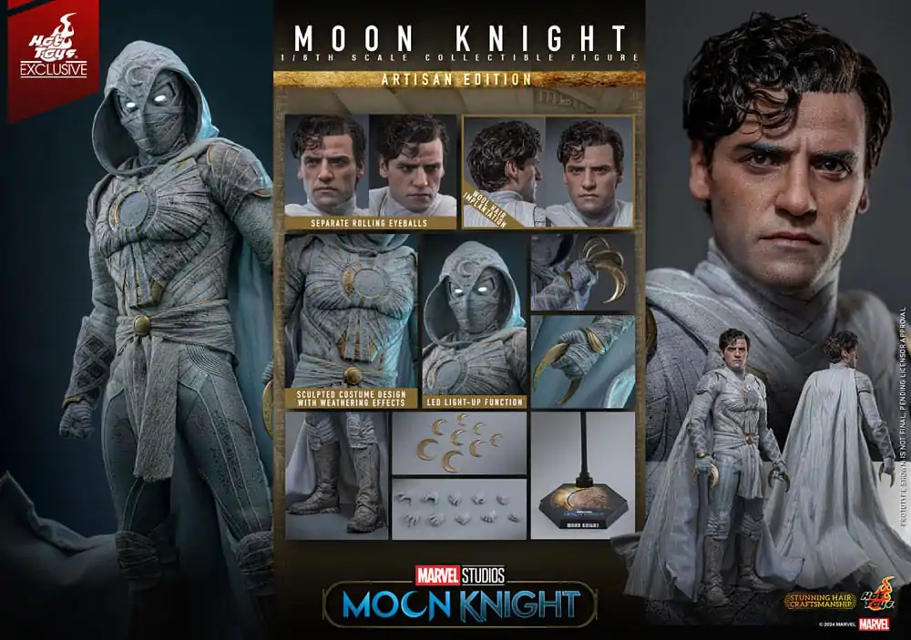 Moon Knight Action Figure 1/6 Moon Knight Artisan Edition 29 cm product photo