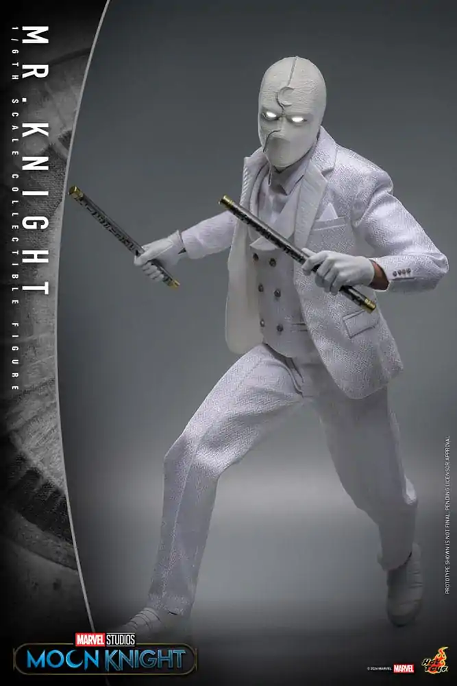 Moon Knight Action Figure 1/6 Mr. Knight 29 cm termékfotó