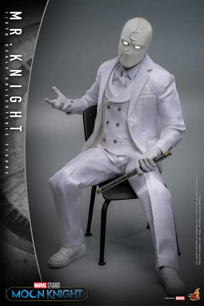 Moon Knight Action Figure 1/6 Mr. Knight 29 cm termékfotó