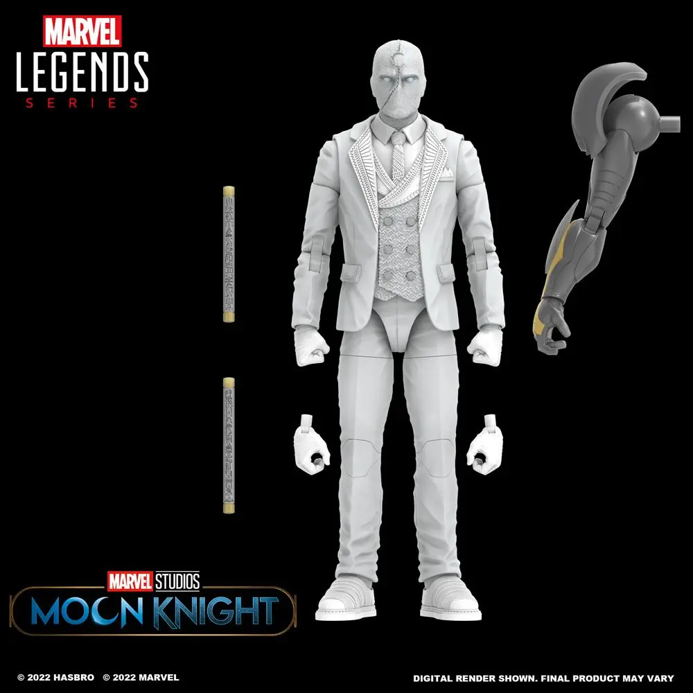 Moon Knight Marvel Legends Series Action Figure 2022 Infinity Ultron BAF: Mr. Knight 15 cm product photo