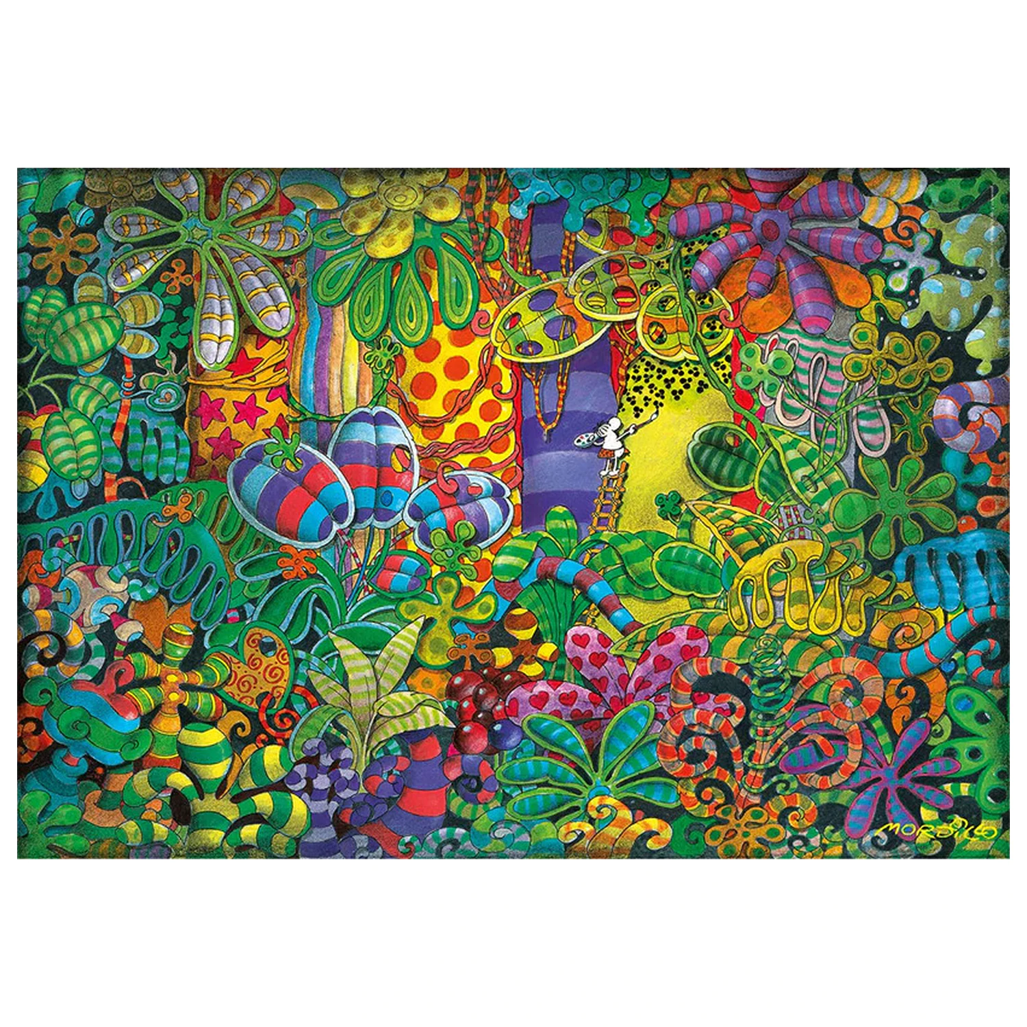 Mordillo 1500 piece puzzle Clementoni product photo