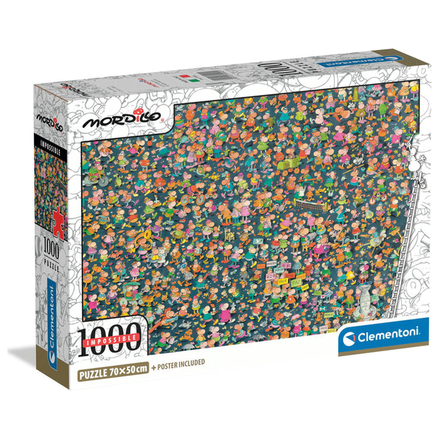 Mordillo Impossible puzzle 1000pcs product photo