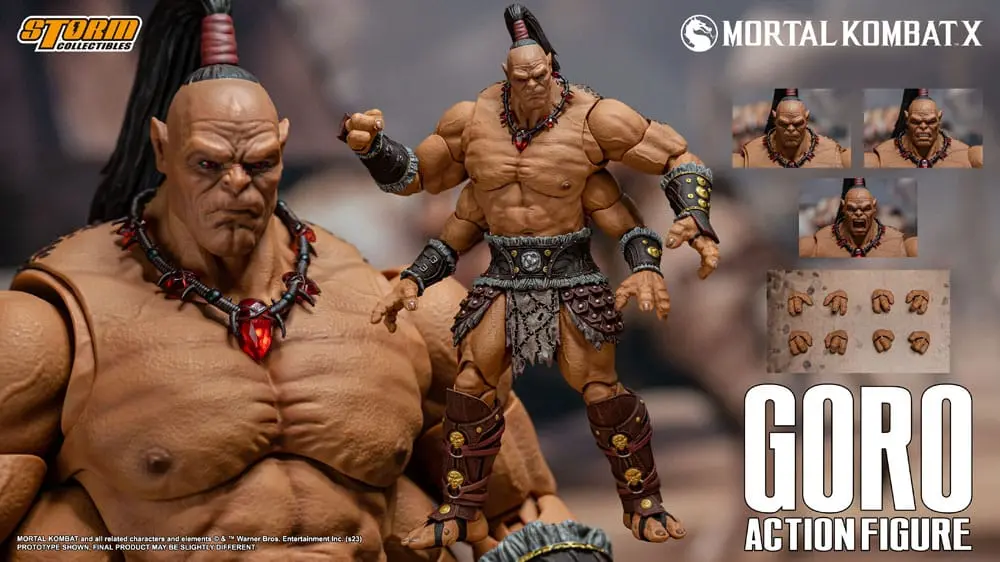 Mortal Kombat Action Figure 1/12 Goro 18 cm termékfotó