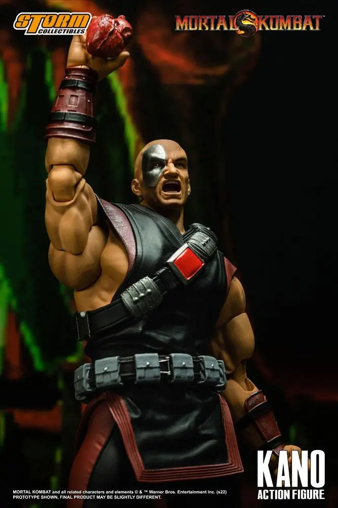 Mortal Kombat Action Figure 1/12 Kano 18 cm product photo