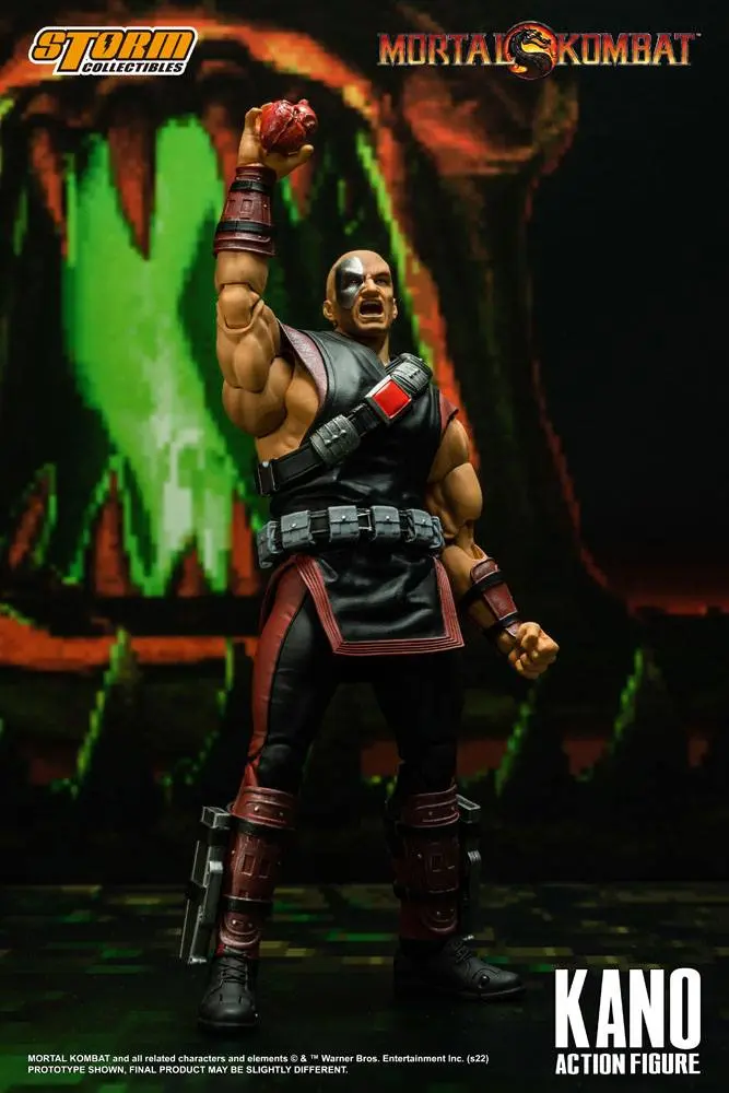 Mortal Kombat Action Figure 1/12 Kano 18 cm product photo
