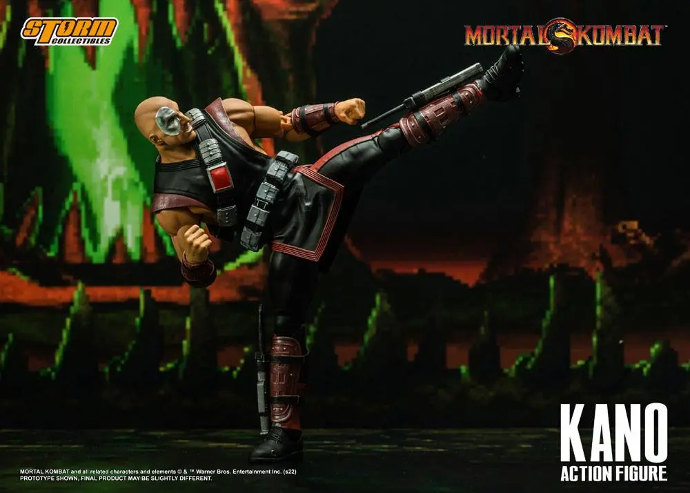 Mortal Kombat Action Figure 1/12 Kano 18 cm product photo