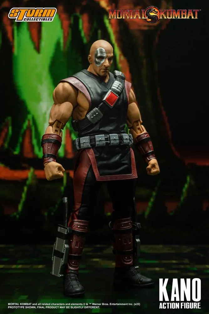Mortal Kombat Action Figure 1/12 Kano 18 cm product photo