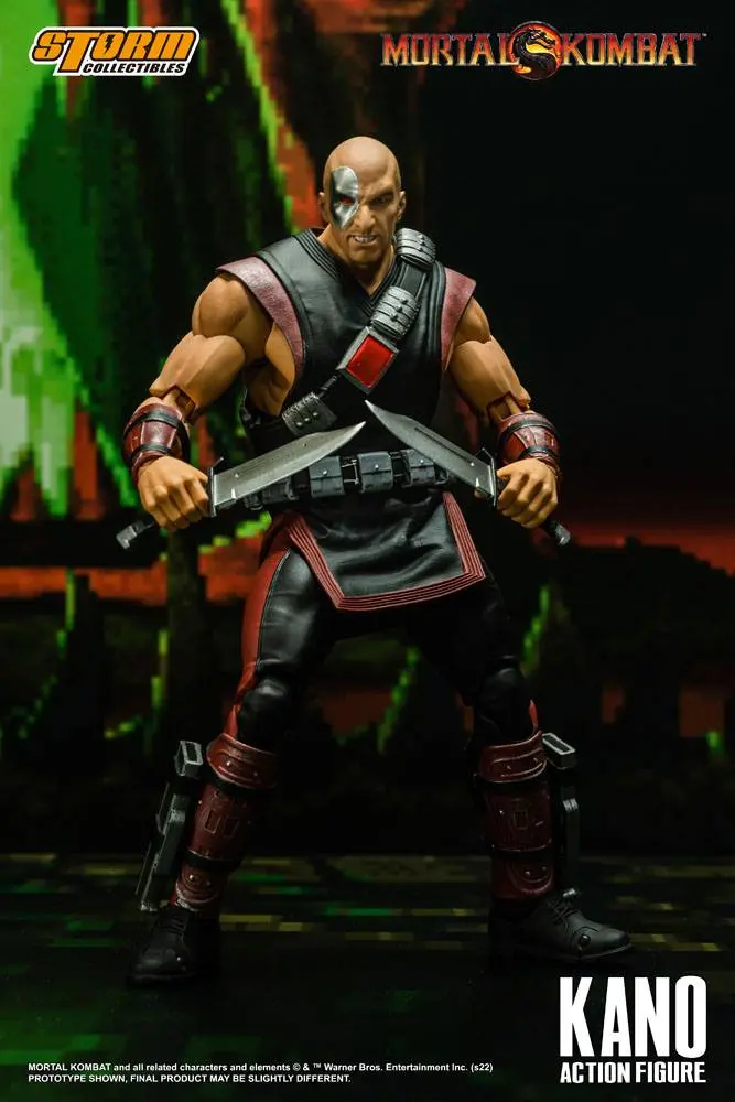 Mortal Kombat Action Figure 1/12 Kano 18 cm product photo