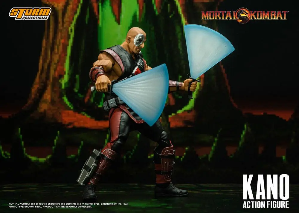 Mortal Kombat Action Figure 1/12 Kano 18 cm product photo