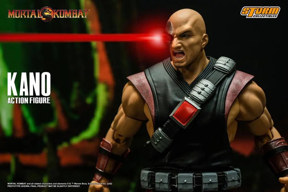 Mortal Kombat Action Figure 1/12 Kano 18 cm product photo