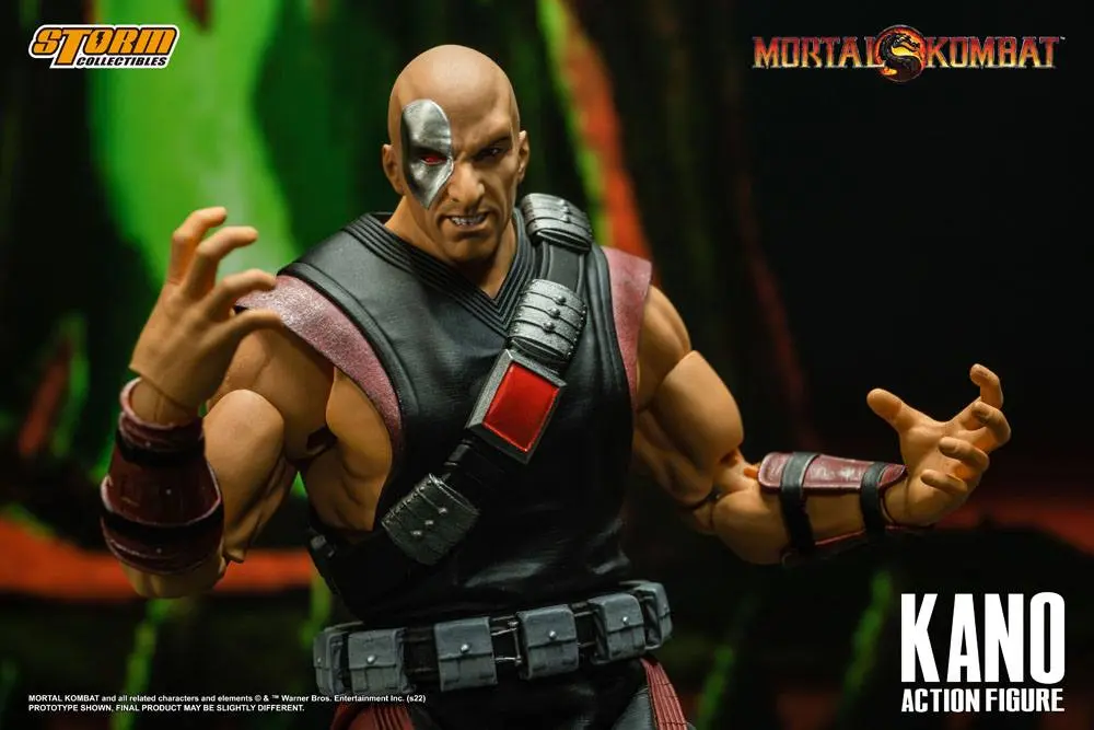 Mortal Kombat Action Figure 1/12 Kano 18 cm product photo