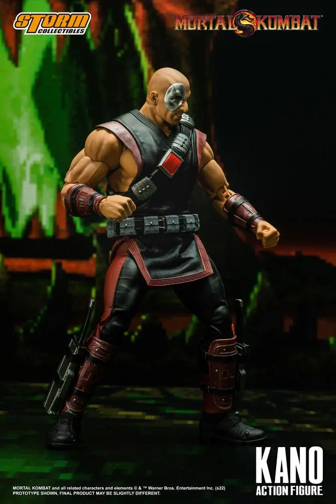 Mortal Kombat Action Figure 1/12 Kano 18 cm product photo