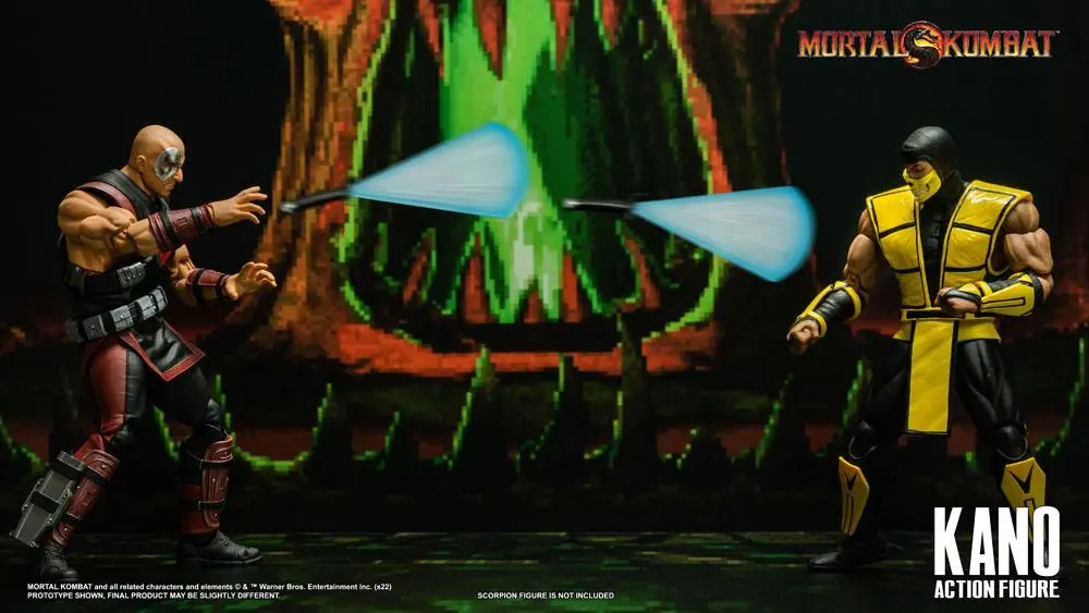 Mortal Kombat Action Figure 1/12 Kano 18 cm product photo