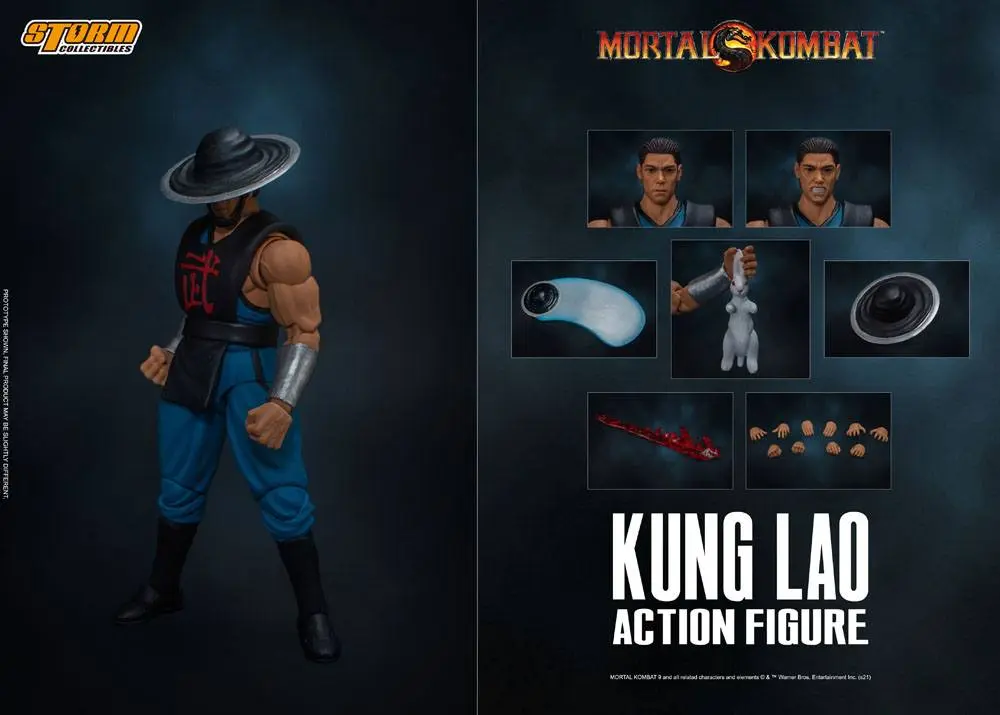 Mortal Kombat Action Figure 1/12 Kung Lao 18 cm product photo