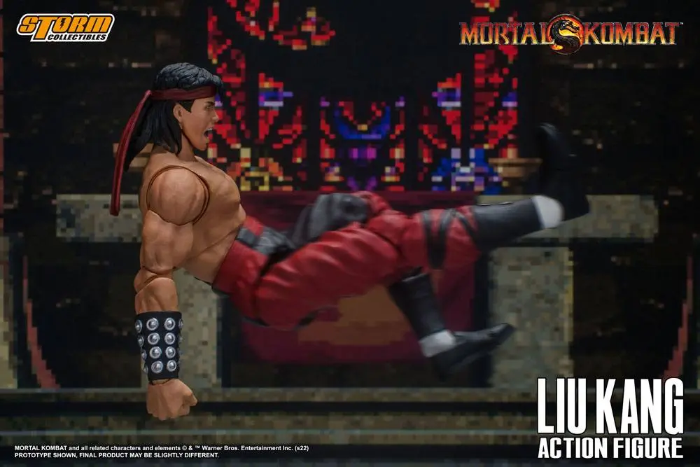 Mortal Kombat Action Figure 1/12 Liu Kang 18 cm product photo