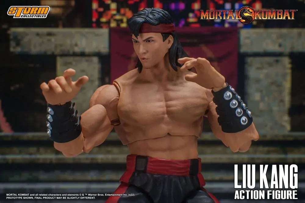 Mortal Kombat Action Figure 1/12 Liu Kang 18 cm product photo