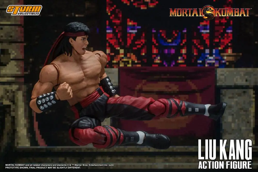 Mortal Kombat Action Figure 1/12 Liu Kang 18 cm product photo