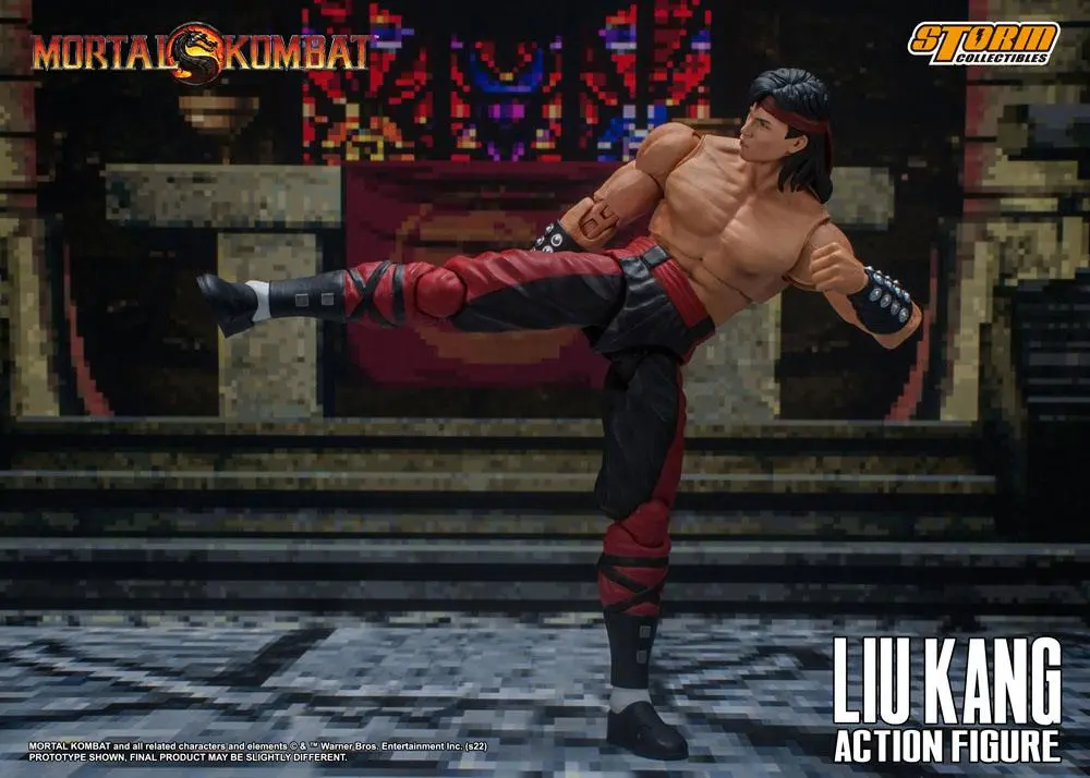 Mortal Kombat Action Figure 1/12 Liu Kang 18 cm product photo