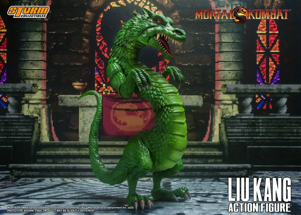 Mortal Kombat Action Figure 1/12 Liu Kang 18 cm product photo