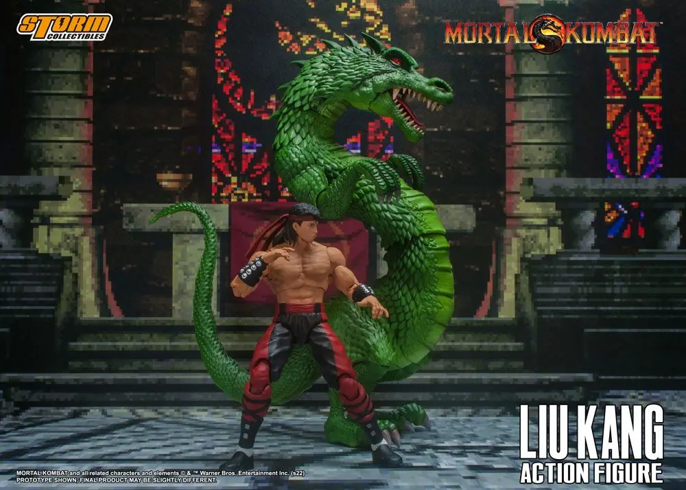 Mortal Kombat Action Figure 1/12 Liu Kang 18 cm product photo