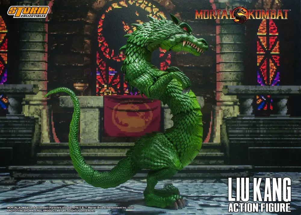 Mortal Kombat Action Figure 1/12 Liu Kang 18 cm product photo