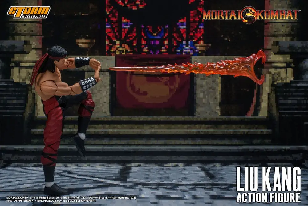 Mortal Kombat Action Figure 1/12 Liu Kang 18 cm product photo