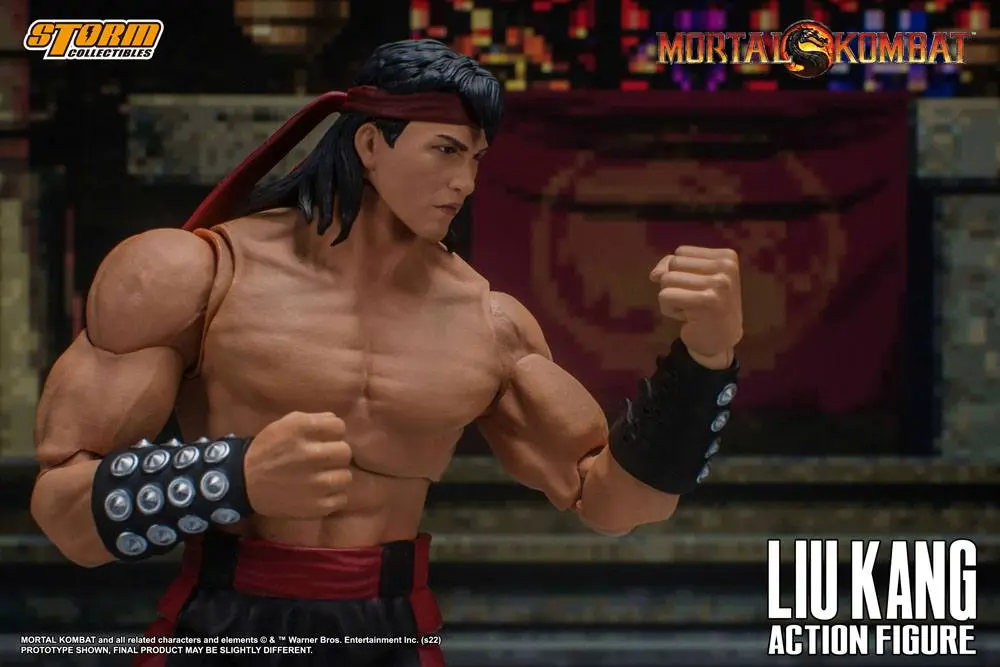 Mortal Kombat Action Figure 1/12 Liu Kang 18 cm product photo
