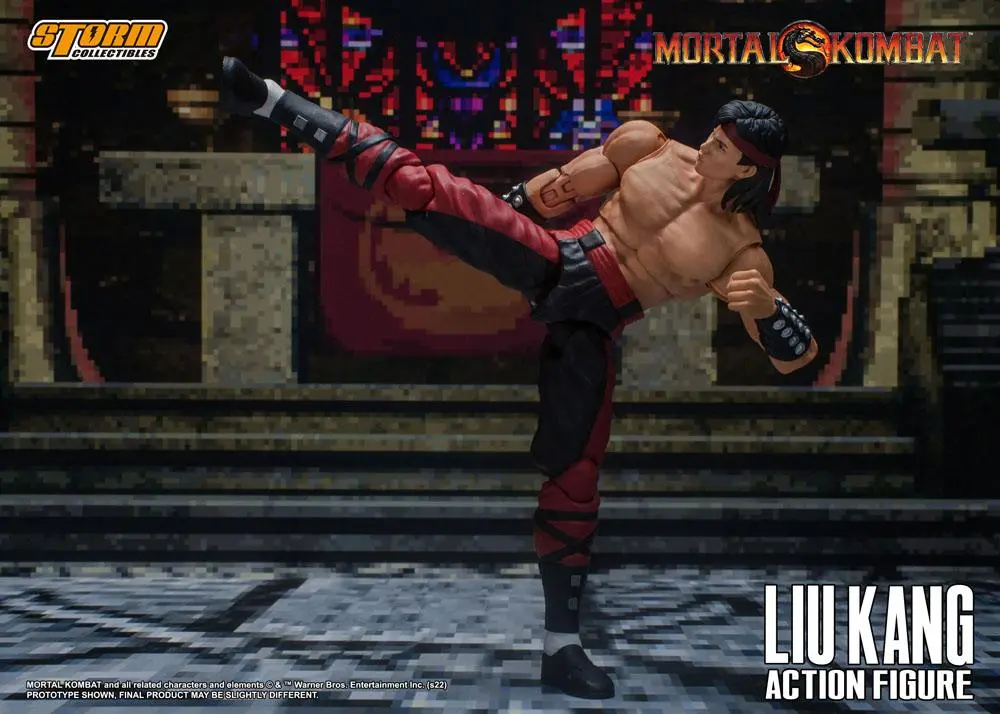 Mortal Kombat Action Figure 1/12 Liu Kang 18 cm product photo