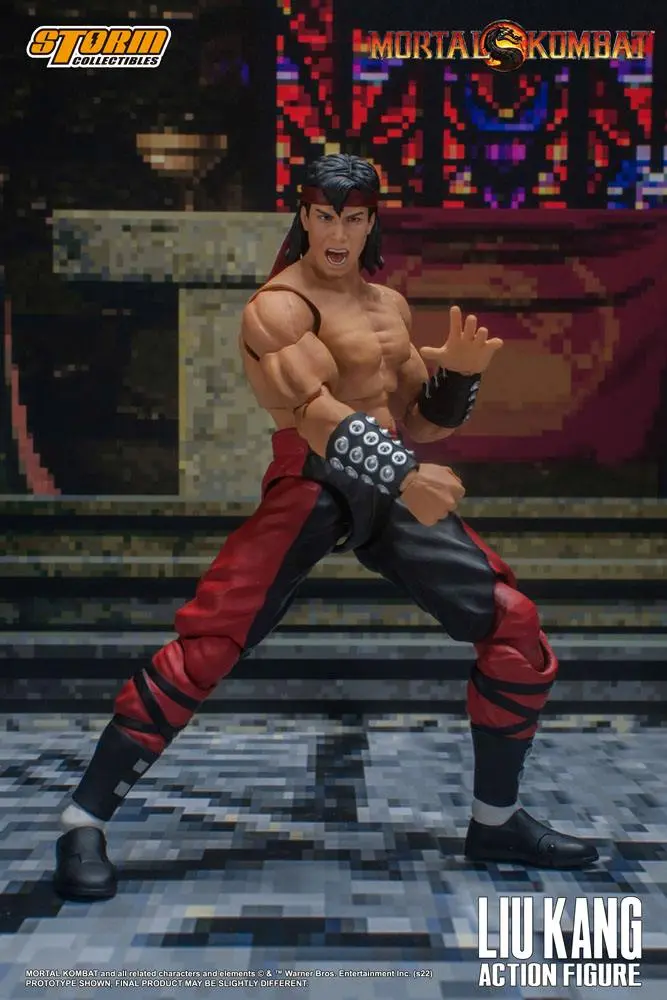 Mortal Kombat Action Figure 1/12 Liu Kang 18 cm product photo