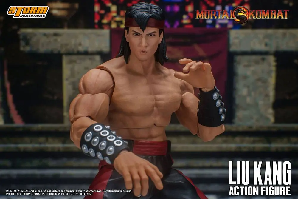 Mortal Kombat Action Figure 1/12 Liu Kang 18 cm product photo