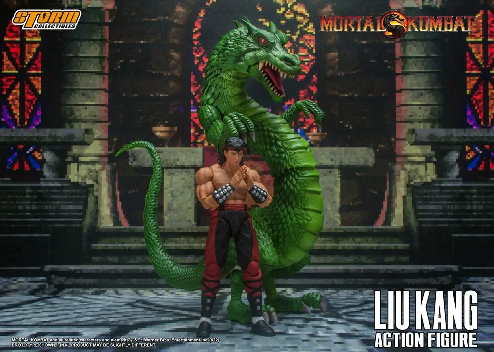 Mortal Kombat Action Figure 1/12 Liu Kang 18 cm product photo