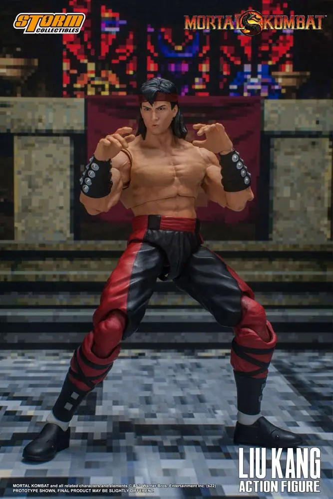 Mortal Kombat Action Figure 1/12 Liu Kang 18 cm product photo