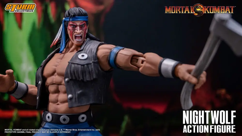 Mortal Kombat Action Figure 1/12 Nightwolf 18 cm termékfotó