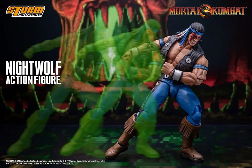 Mortal Kombat Action Figure 1/12 Nightwolf 18 cm termékfotó