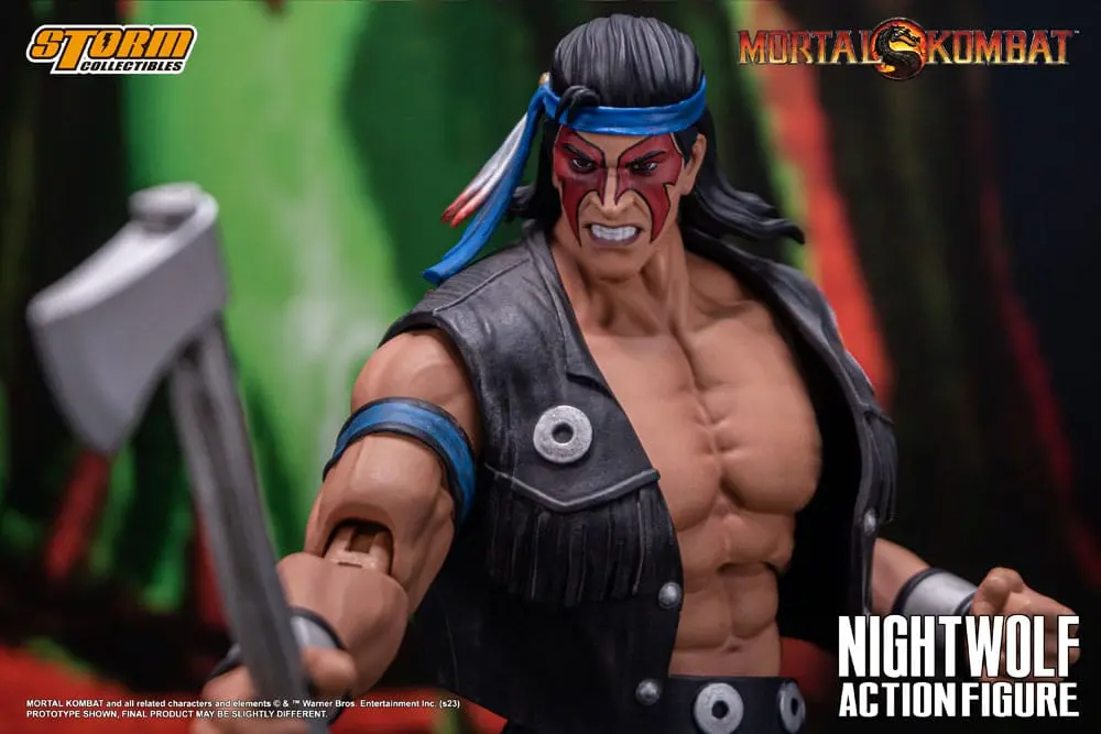 Mortal Kombat Action Figure 1/12 Nightwolf 18 cm termékfotó