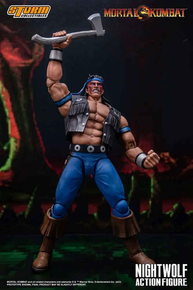 Mortal Kombat Action Figure 1/12 Nightwolf 18 cm termékfotó