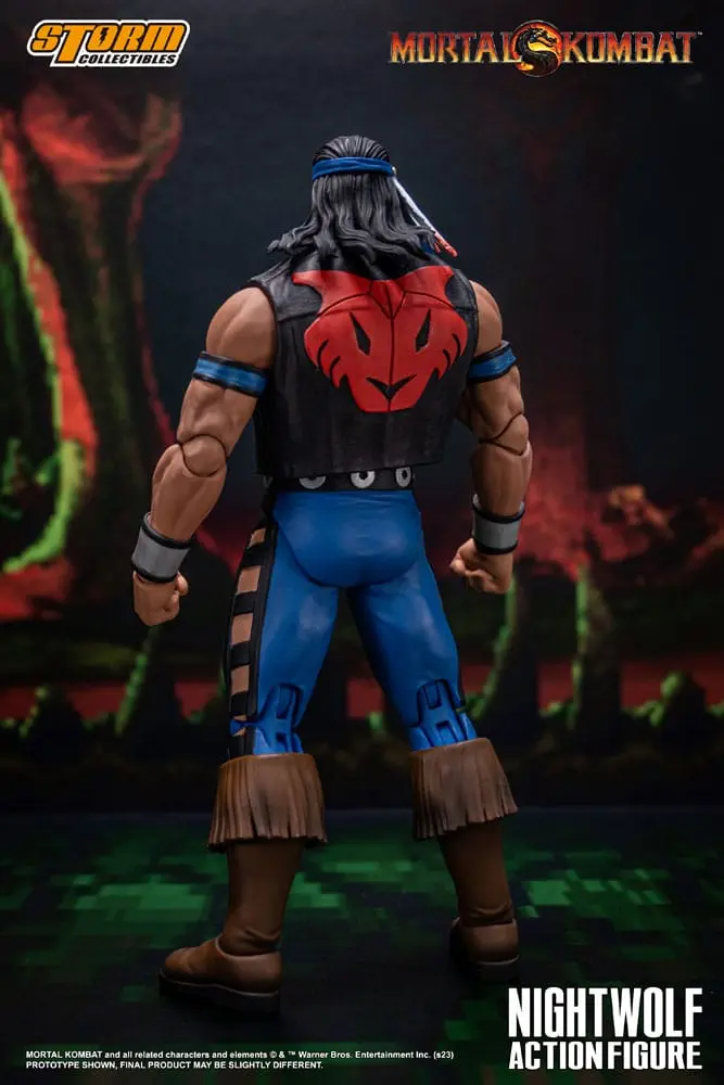 Mortal Kombat Action Figure 1/12 Nightwolf 18 cm termékfotó