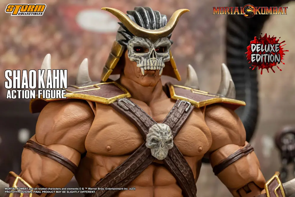 Mortal Kombat Action Figure 1/12 Shao Kahn Deluxe Edition 18 cm product photo