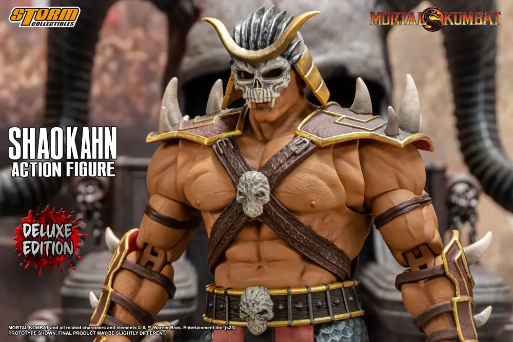 Mortal Kombat Action Figure 1/12 Shao Kahn Deluxe Edition 18 cm product photo