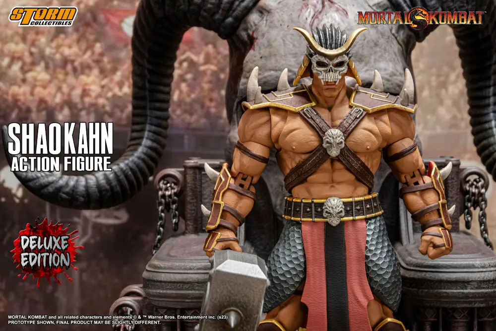 Mortal Kombat Action Figure 1/12 Shao Kahn Deluxe Edition 18 cm product photo