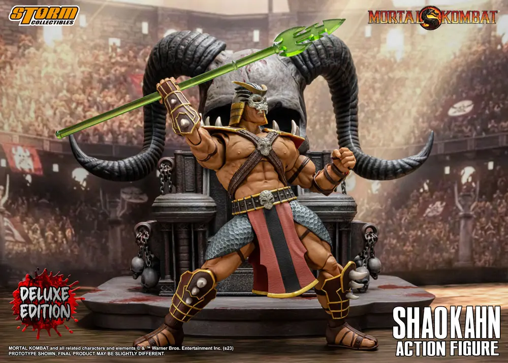 Mortal Kombat Action Figure 1/12 Shao Kahn Deluxe Edition 18 cm product photo
