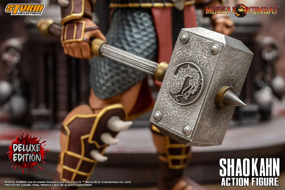 Mortal Kombat Action Figure 1/12 Shao Kahn Deluxe Edition 18 cm product photo