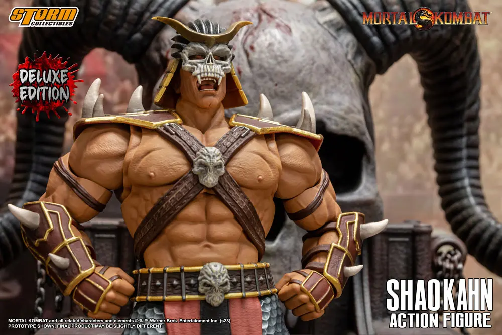 Mortal Kombat Action Figure 1/12 Shao Kahn Deluxe Edition 18 cm product photo